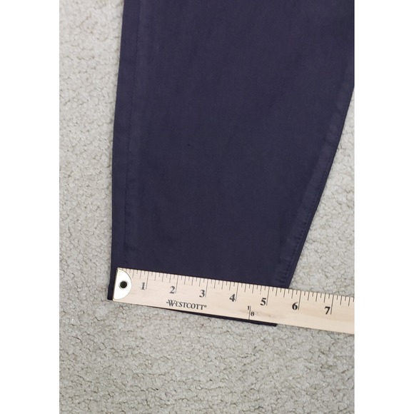 Kut from the Kloth Purple High Rise Ankle Skinny Pants Mens 20W Cotton Blend - Picture 13 of 13